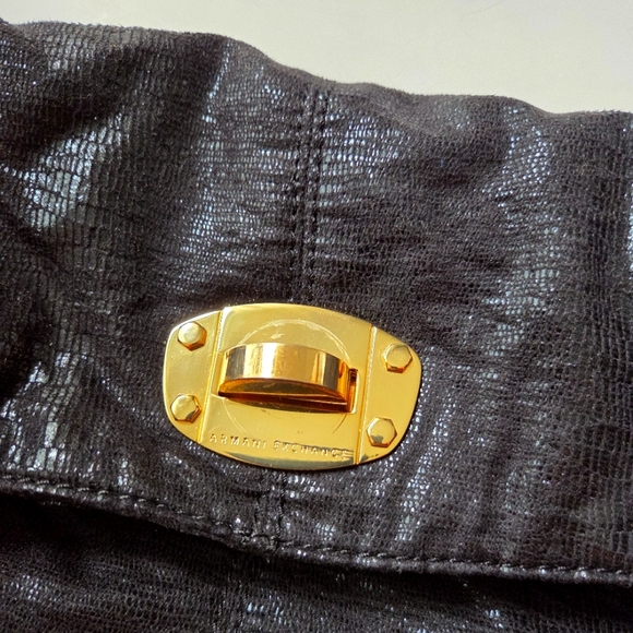 AX Armani Exchange | Expandable Shoulder and Crossbody Hobo Bag - Picture 8 of 16